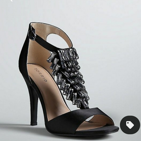 torrid Shoes - Torrid Multi Gem T-Strap Heels (Wide Width)